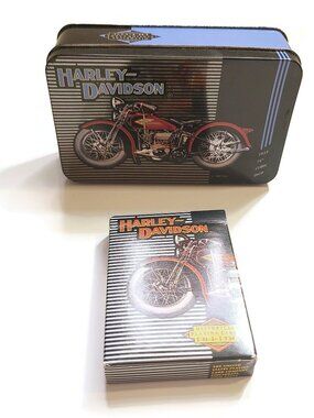 Harley-Davidson | Games | Harley Davidson Collectible Tin Play Cards Limited Edition 4 Decks Sealed | Poshmark Harley-Davidson | Games | Harley Davidson Collectible Tin Play Cards Limited Edition 4 Decks Sealed | Poshmark